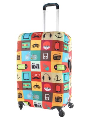 Gardini Spandex Luggage Cover LCS395-M/XL